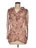 Apostrophe 100% Viscose Brown Long Sleeve Blouse Size EU 38 / US 8 - photo 1