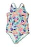 Lands' End Tropical Blue One Piece Swimsuit Size 16 - photo 1