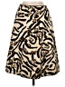 Sassia 100% Polyester Animal Print Gold Casual Skirt Size 2 - photo 2