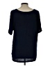 Six/Fifty Stars Blue Short Sleeve Top Size L - photo 2