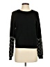 Express Solid Black Pullover Sweater Size S - photo 1
