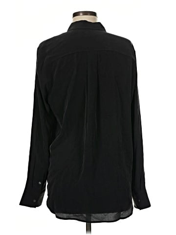 Everlane Long Sleeve Silk Top (view 2)