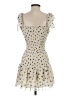 Wilfred 100% Polyester Polka Dots Ivory Cocktail Dress Size XS - photo 2