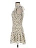Wilfred 100% Polyester Polka Dots Ivory Cocktail Dress Size XS - photo 5