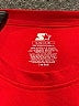 Starter 100% Polyester Red Short Sleeve Turtleneck Size XL - photo 7
