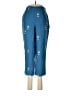 Talbots 100% Linen Stars Blue Linen Pants Size 6 (petite) - photo 1
