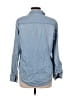 Universal Thread 100% Cotton Blue Long Sleeve Button-Down Shirt Size M - photo 2