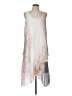 Tribal Tie-dye Multi Color White Casual Dress Size L - photo 1