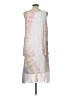 Tribal Tie-dye Multi Color White Casual Dress Size L - photo 2