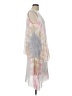 Tribal Tie-dye Multi Color White Casual Dress Size L - photo 4