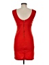 Aqua Solid Red Cocktail Dress Size M - photo 2