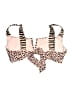 Sanctuary Animal Print Pink Swimsuit Top Size L - photo 2