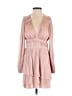 Ulla Johnson 100% Polyester Solid Pink Cocktail Dress Size 2 - photo 1
