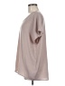 Barefoot Dreams 100% Polyester Tan Short Sleeve Blouse Size M - photo 5