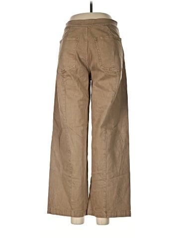Madewell The Emmett Wide-Leg Crop Pant: Welt Pocket Edition (view 2)