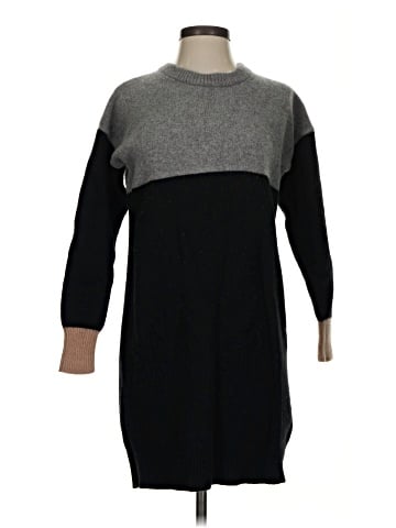 Madewell Colorblock Sweater Dress (view 1)