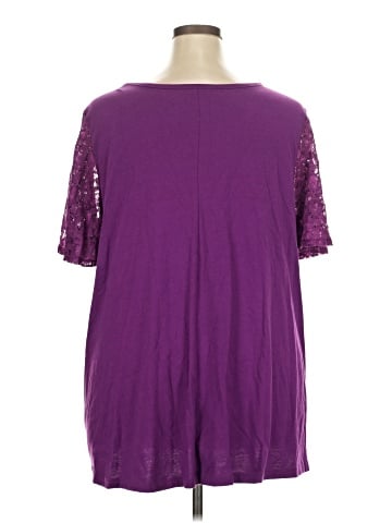 Woman Within Short Sleeve T-Shirt (view 2)