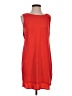 BCBGMAXAZRIA Solid Red Casual Dress Size 4 - photo 1