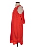 BCBGMAXAZRIA Solid Red Casual Dress Size 4 - photo 5
