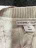Sincerely Jules Ivory Short Sleeve Blouse Size S - photo 7