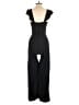 Crystal Sky Solid Black Jumpsuit Size S - photo 2