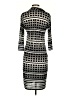 Mlle Gabrielle Graphic Black Casual Dress Size S - photo 2