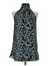 Max Edition 100% Polyester Blue Sleeveless Blouse Size S - photo 1