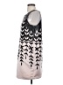 Parker 100% Polyester Graphic Gray Cocktail Dress Size 4 - photo 5