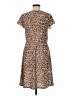 Assorted Brands Animal Print Brown Casual Dress Size M - photo 2