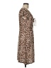 Assorted Brands Animal Print Brown Casual Dress Size M - photo 4