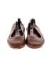 Quince 100% Leather Brown Flats Size 8 - photo 2
