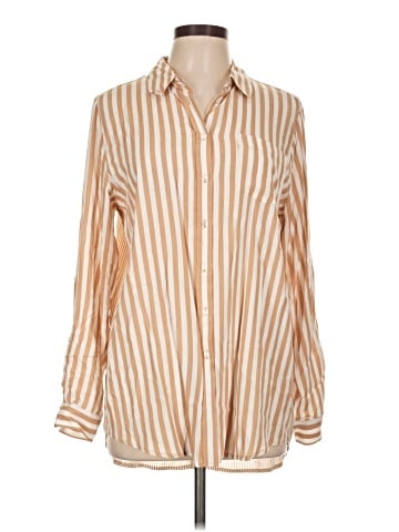 Jane and Delancey Long Sleeve Button-Down Shirt (view 1)