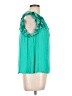 Karina Grimaldi Green Blouse Size L - photo 4