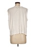 Assorted Brands 100% Rayon Ivory Sleeveless Blouse Size M (estimated) - photo 2