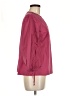 Express Burgundy 3/4 Sleeve Blouse Size M - photo 4