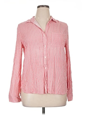 Velvet Heart Long Sleeve Button-Down Shirt (view 1)