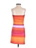 Unbranded Color Block Orange Cocktail Dress Size S - photo 2