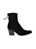 Naturalizer Black Ankle Boots Size 7 1/2 - photo 1
