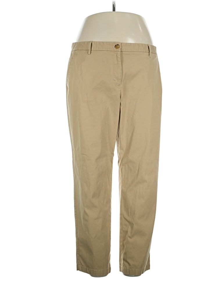 Pre-owned Talbots Khaki Pant In Tan