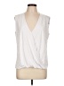 Assorted Brands Silver Sleeveless Blouse Size L - photo 1