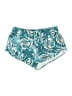 Athleta Paisley Teal Shorts Size L - photo 1