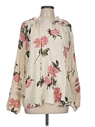 Torrid Long Sleeve Blouse (view 1)