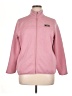 L.L.Bean 100% Polyester Stripes Pink Track Jacket Size XL (petite) - photo 1