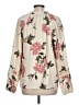 Torrid Floral Ivory Long Sleeve Blouse Size Lg Plus (0) - photo 2