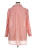 Catherines Stripes Pink 3/4 Sleeve Button-Down Shirt Size 1X - photo 2