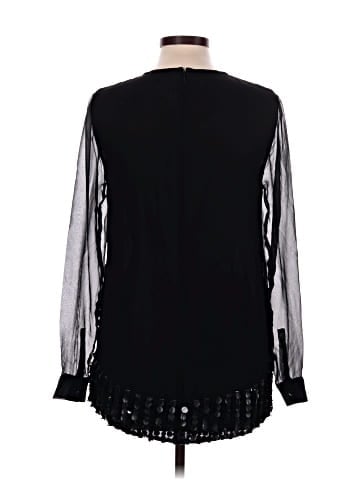 Worth New York Long Sleeve Silk Top (view 2)