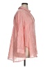 Catherines Stripes Pink 3/4 Sleeve Button-Down Shirt Size 1X - photo 4