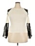 Alice + Olivia Ivory 3/4 Sleeve Top Size 2X - photo 1