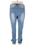 Shein Solid Blue Jeans Size XXL - photo 2