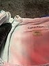 Calvin Klein 100% Polyester Print Blue Cocktail Dress Size 4 - photo 7